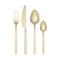Stella Flatware Set  option Champagne Gold
