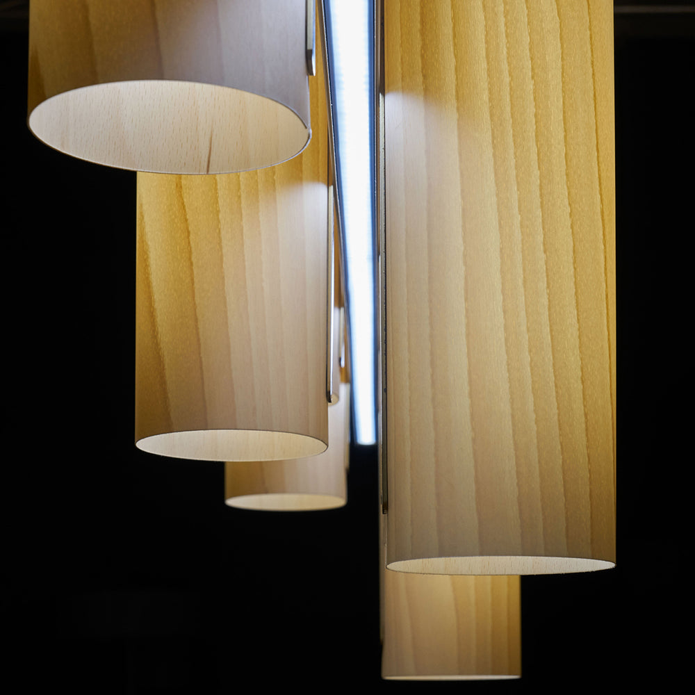 Black Note Keys Pendant Light