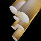 Black Note Keys Pendant Light