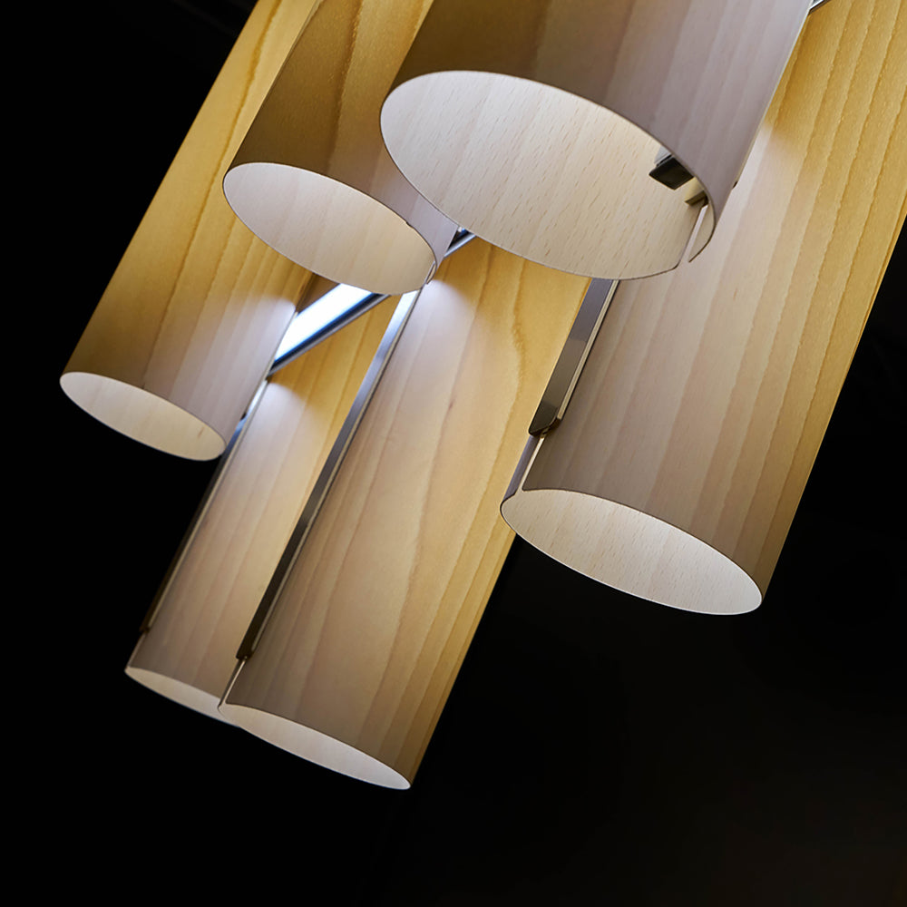 Black Note Keys Pendant Light