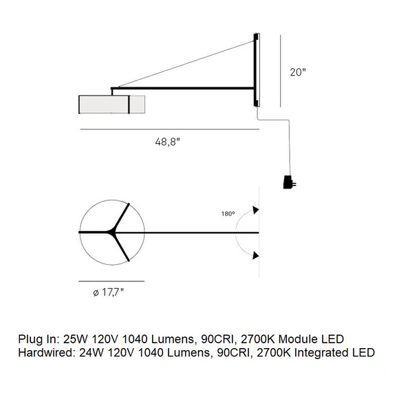 Thesis Wall Sconce