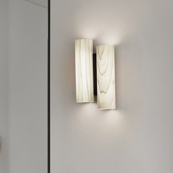 Black Note Duplet Wall Sconce