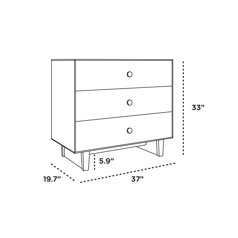 Sparrow 3-Drawer Dresser