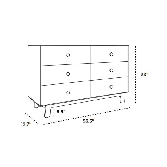 Sparrow 6-Drawer Dresser