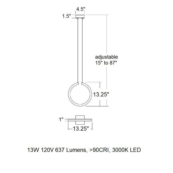 Cirq Pendant Light