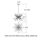 Starburst Chandelier