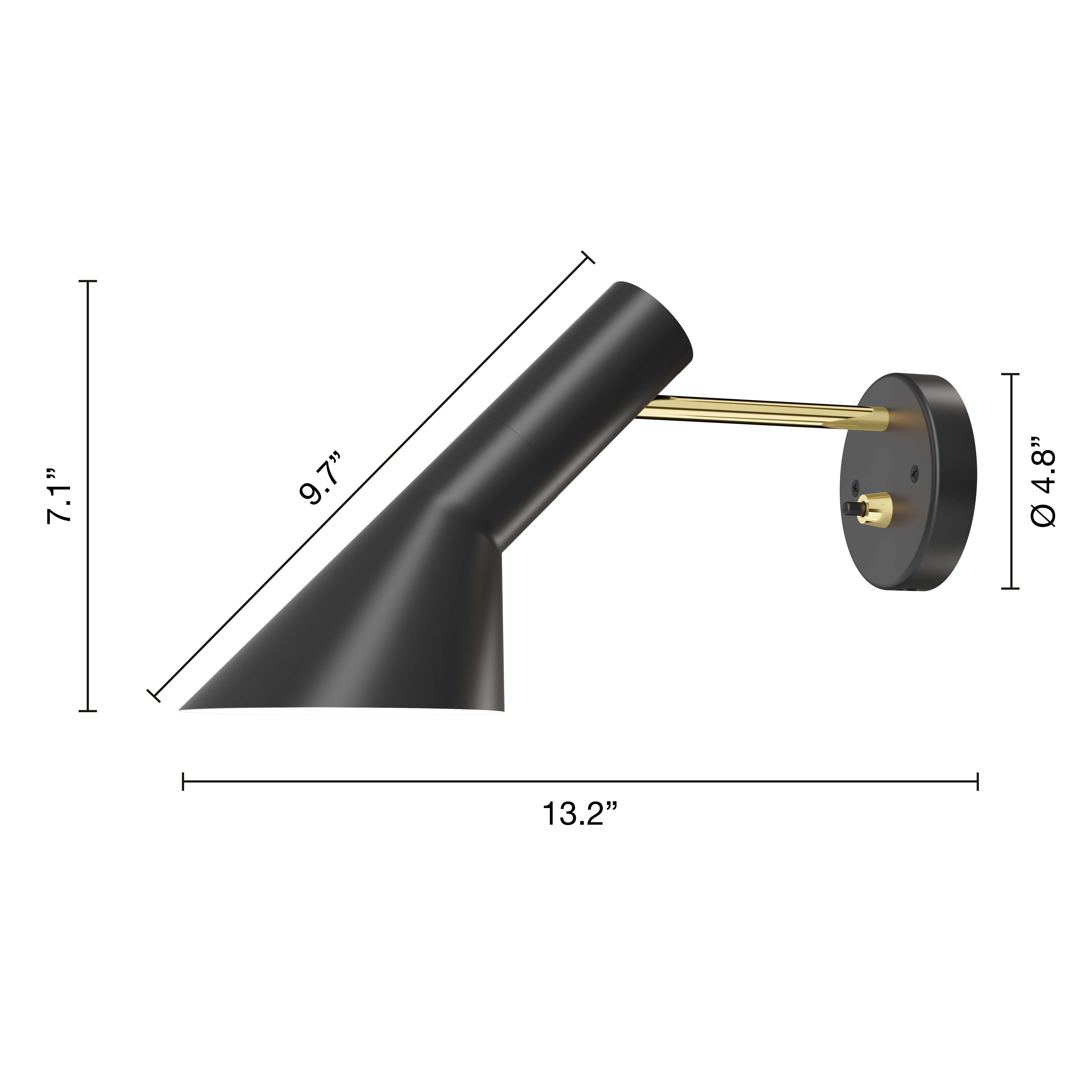 [2012] THE LIGHT OF LONDON アスリーヌ社 Louis Poulsen AJ Wall Light - 2Modern