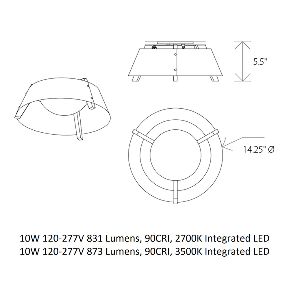 Casia Flush Mount