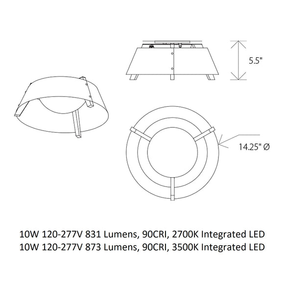 Casia Flush Mount