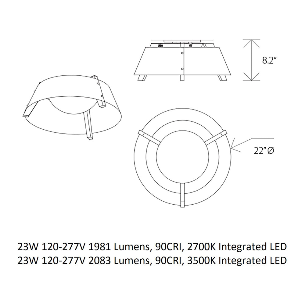 Casia Flush Mount