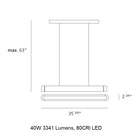 Talo LED Suspension Light