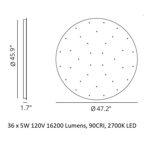 Jefferson Multi Light Rectangular/Round Pendant Light