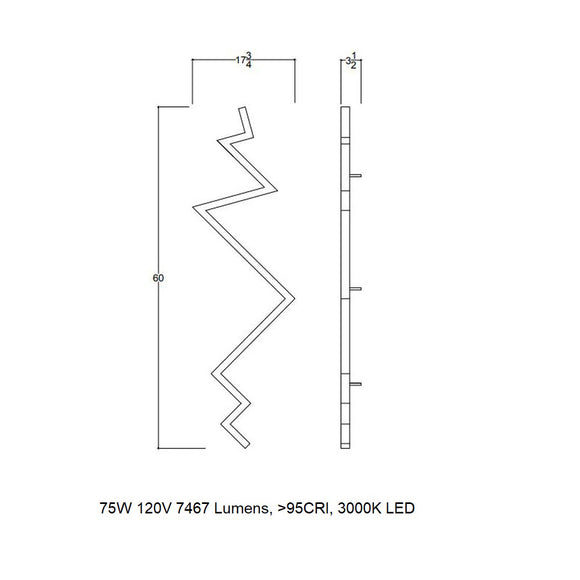 Bolt LED Pendant Light