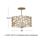Farrah Drum Pendant Light