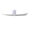 Lindsay LED Ceiling Fan  option Matte White / Barnwood Tone