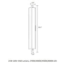 Allavo Large LED Wall Sconce