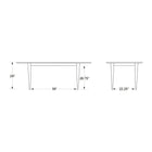 Cona Ellipse Dining Table