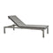 Relax Outdoor Sunbed  option Grey Sunbrella Natte