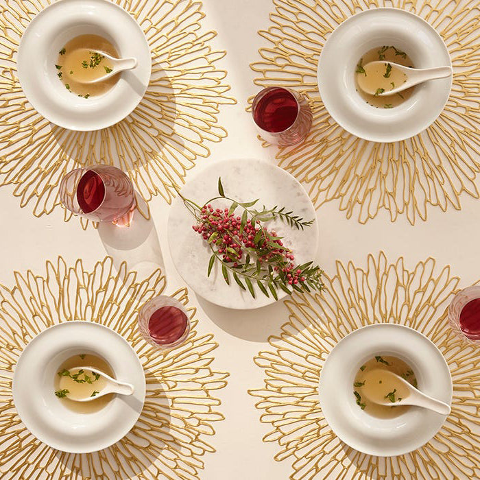 Bloom Round Placemat (Set of 4)