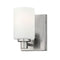 Karlie Bath Sconce  option Brushed Nickel