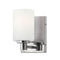 Karlie Bath Sconce  option Chrome
