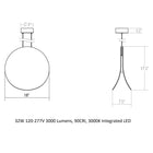 Malibu Discs LED Pendant Light