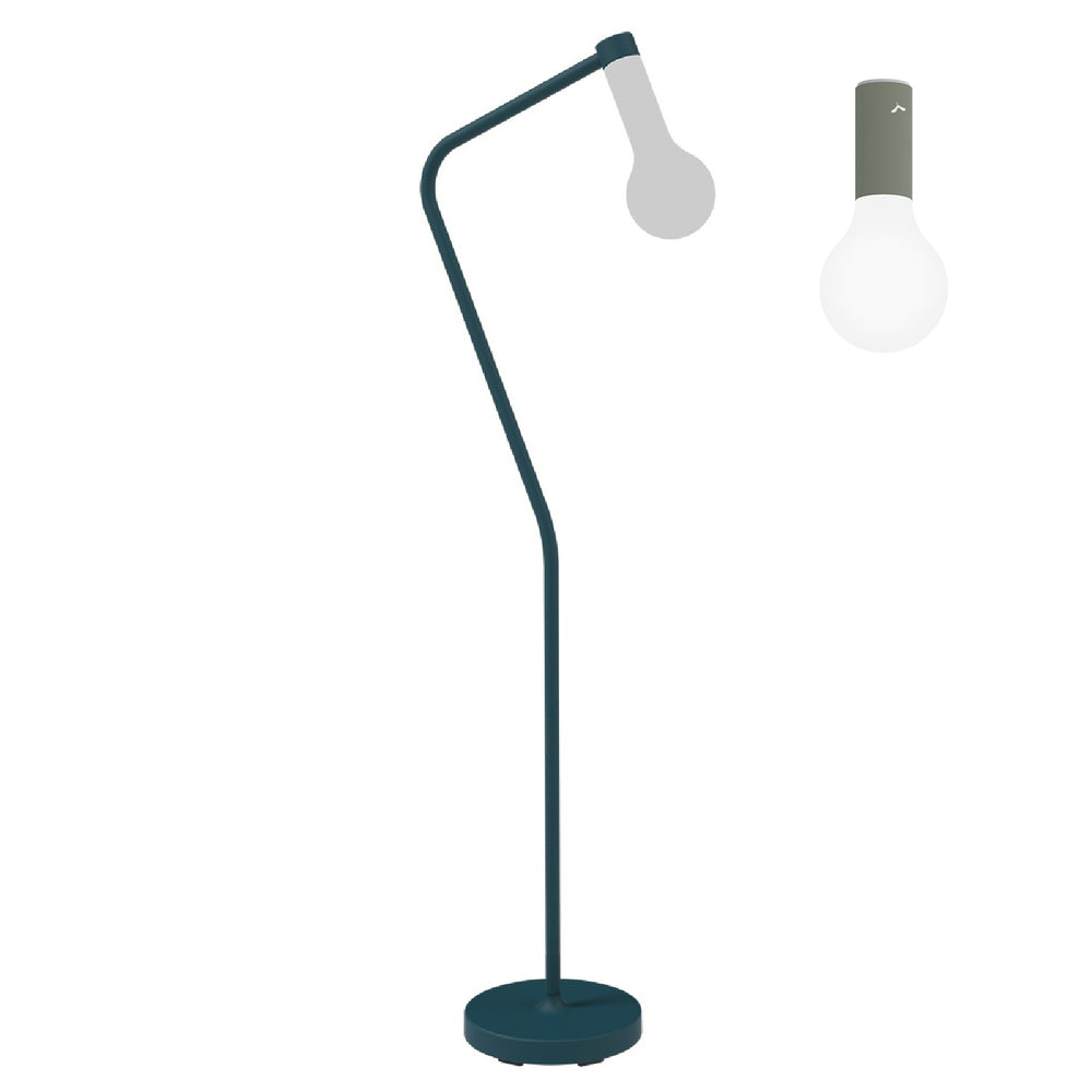 Aplo Upright Stand with Lamp
