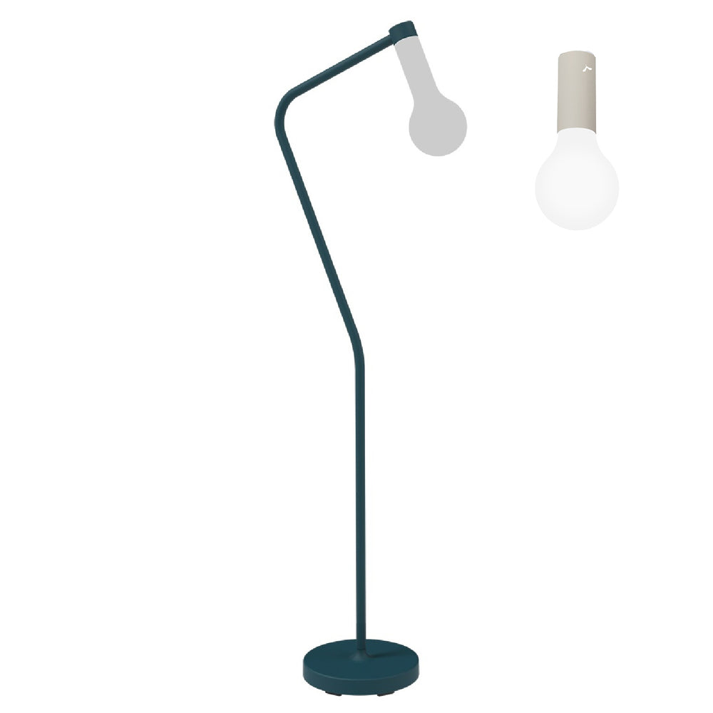Aplo Upright Stand with Lamp
