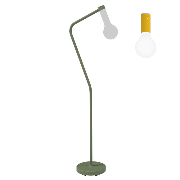 Aplo Upright Stand with Lamp