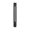 Atlantis Square LED Outdoor Bollard Light  option Satin Black