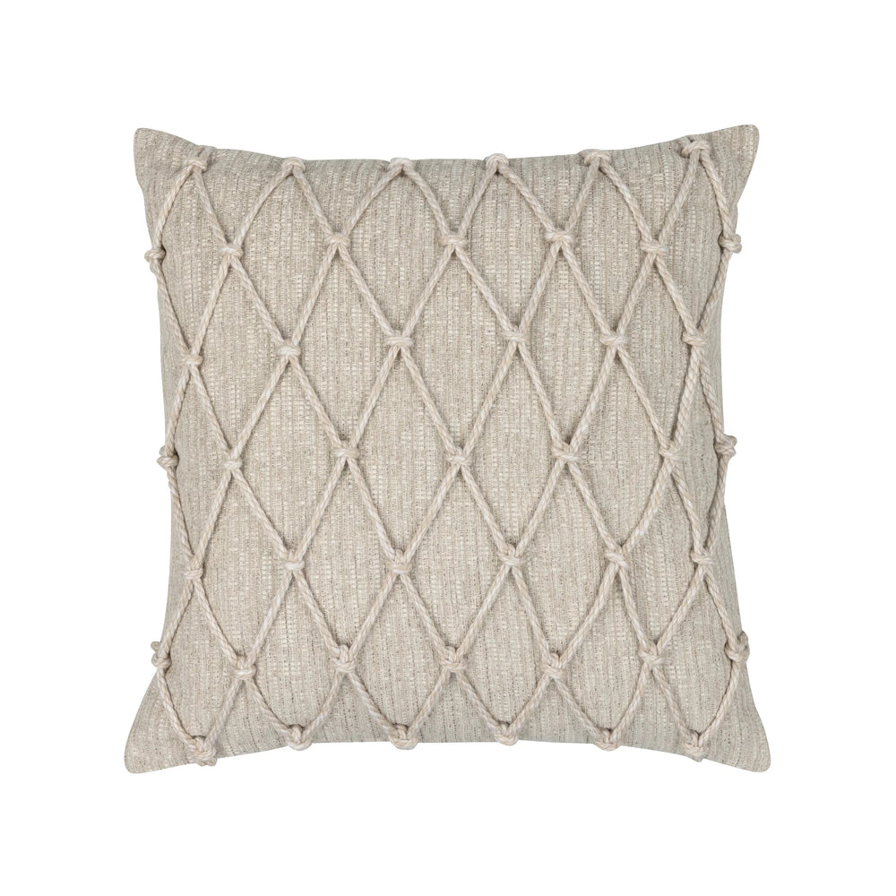 Macrame Outdoor Pillow