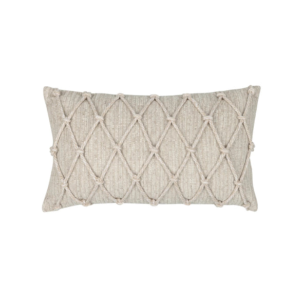 Macrame Outdoor Pillow