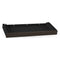Sequel 20 Lift Desk  option 6159 CRL - Desk with Keyboard Storage Drawer in Charcoal Stained Ash