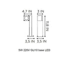 Q-Bic Bollard Light