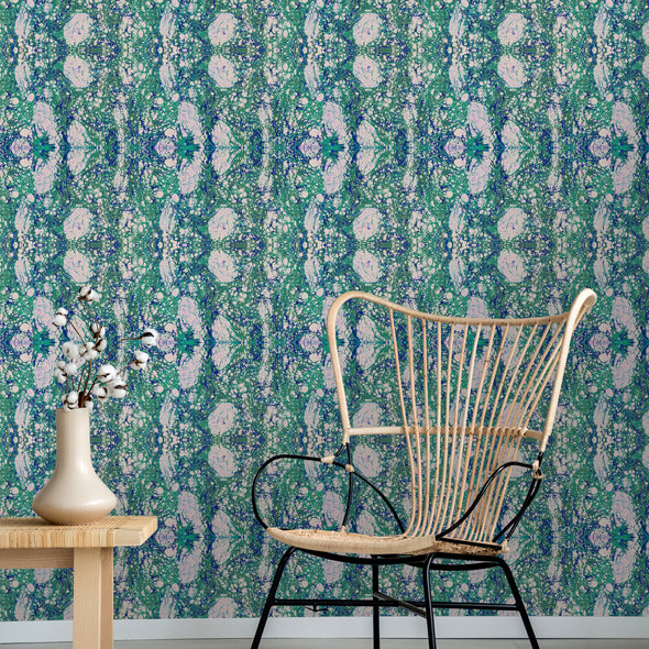 Marbled Paper Wallpaper