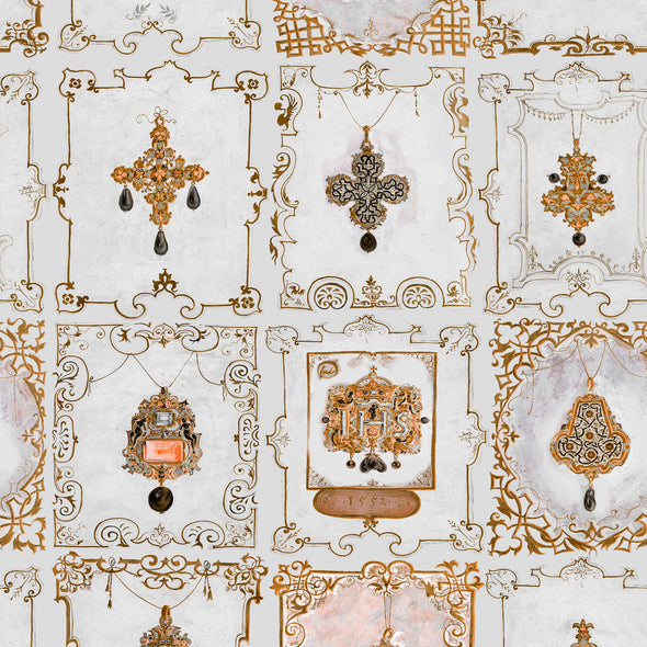 Anna's Jewelry Wallpaper Sample Swatch