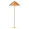 9602 Floor Lamp  option Wicker Willow
