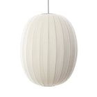 Pearl White / Large: 25.5 in diameter Knit-Wit Pendant Light OPEN BOX