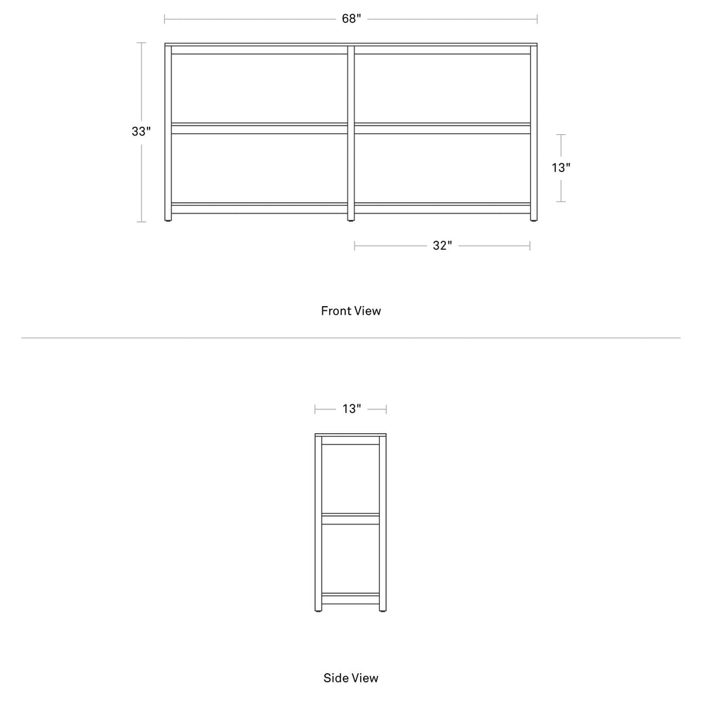 Open Plan Bookcase