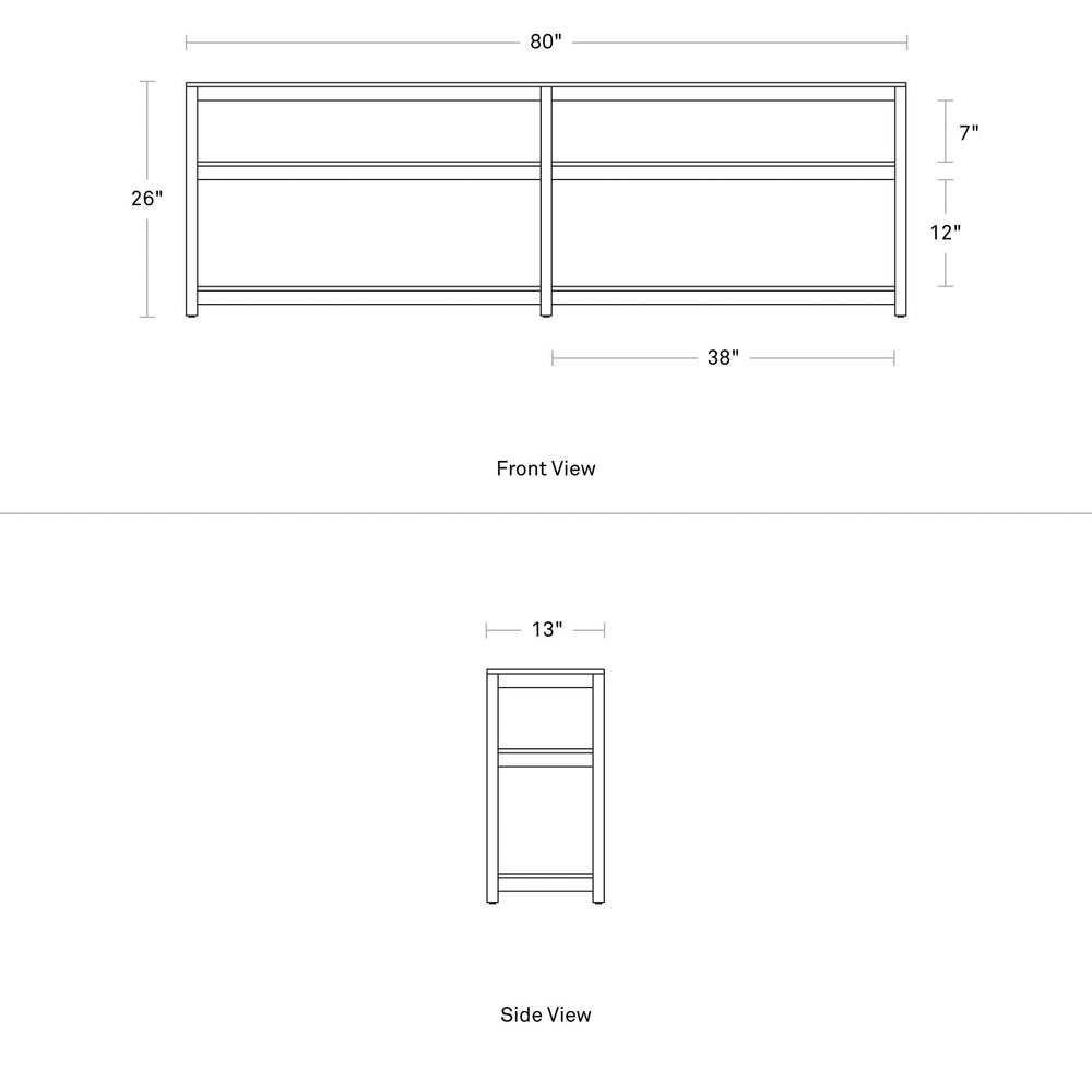 Open Plan Bookcase
