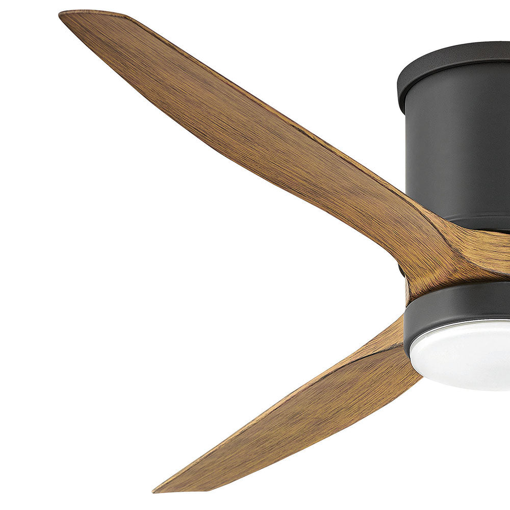 Hover Outdoor Flush Mount LED Ceiling Fan