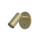 Micro Recess Wall Sconce  option Matte Gold
