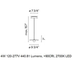Tempo Pendant Light