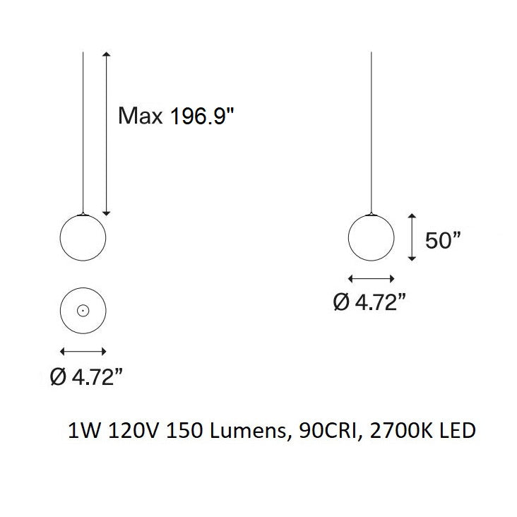 Random Solo Suspension Light