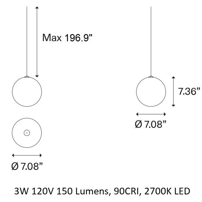Random Solo Suspension Light