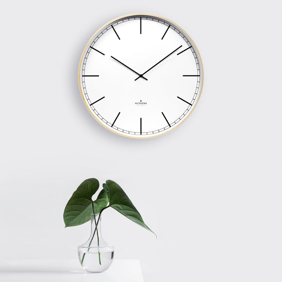 Wood Index Wall Clock