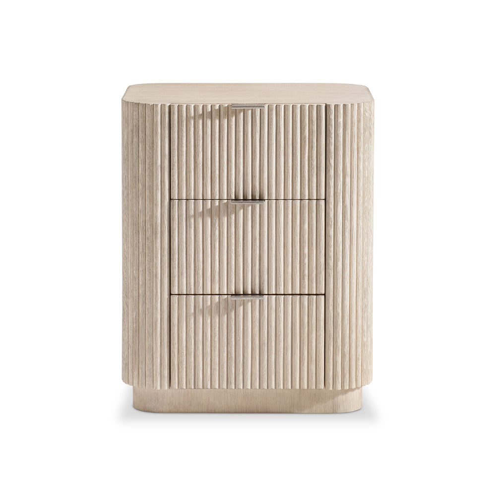 Lucerne 3-Drawer Nightstand