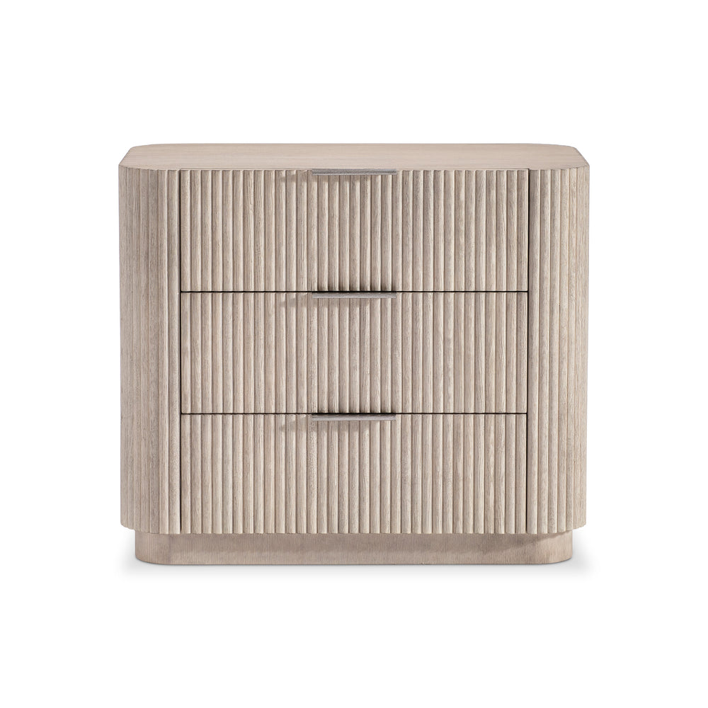 Lucerne 3-Drawer Nightstand