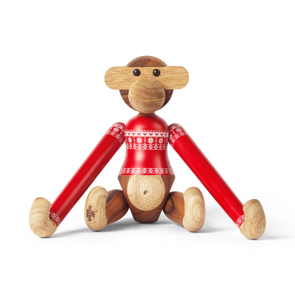 Monkey with Christmas Sweater
