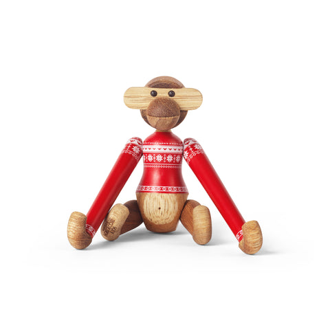 Monkey with Christmas Sweater